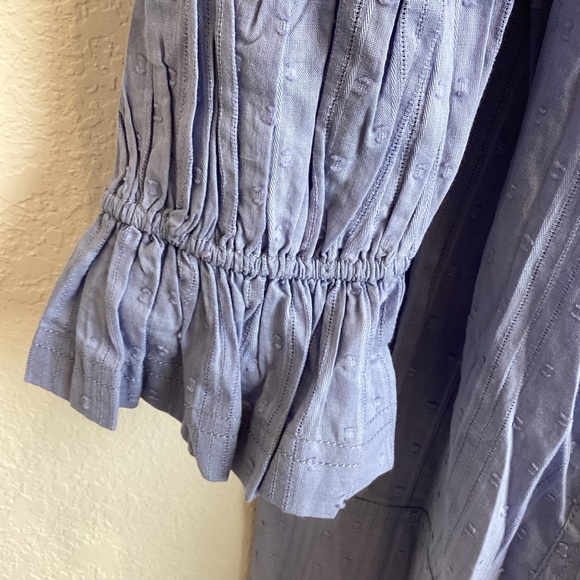 Pilcro Anthropologie Long-Sleeve Babydoll Mini Dress - Picture 7 of 14